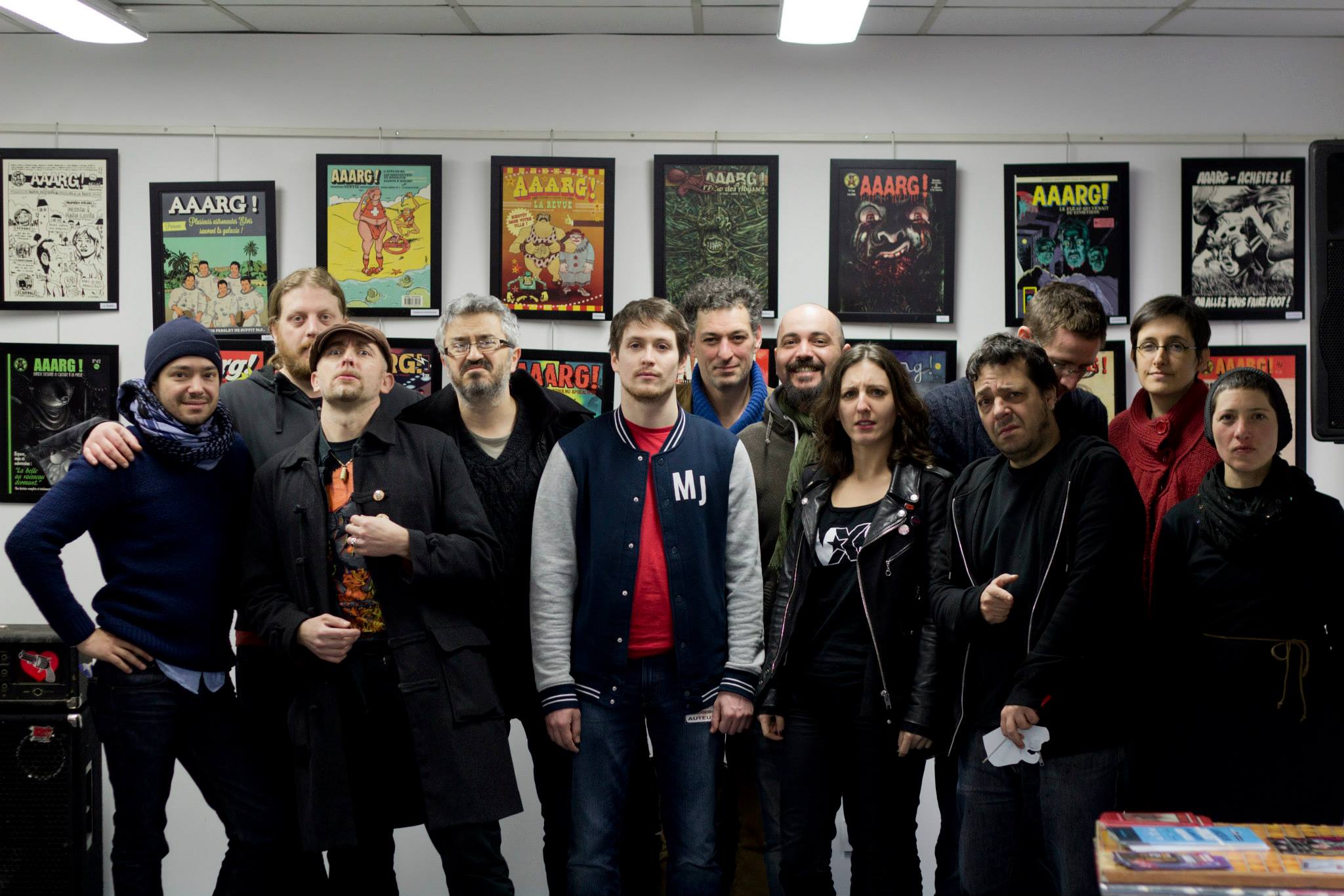 Avec Ham Ando, Bert, Rurik Sallé, Laurent Assuid, Mandrill Johnson, Olivier Bourdic, Kax McMachin, Léa Guidi-Guidi, Alexis Horellou et Vanille Goudron