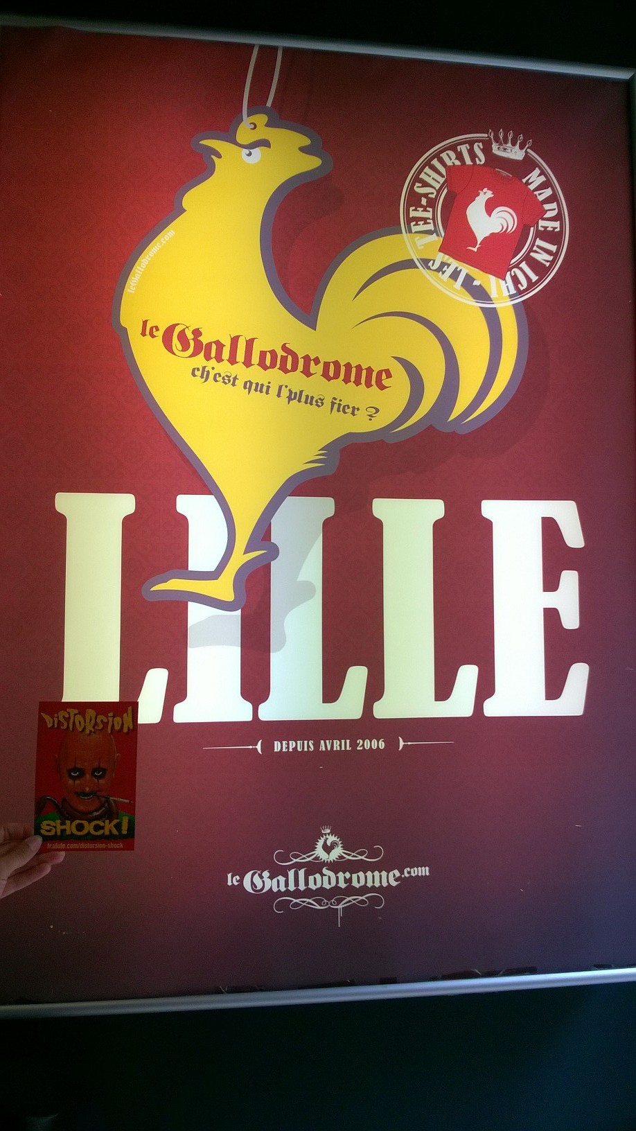 gallodromme lille affiche