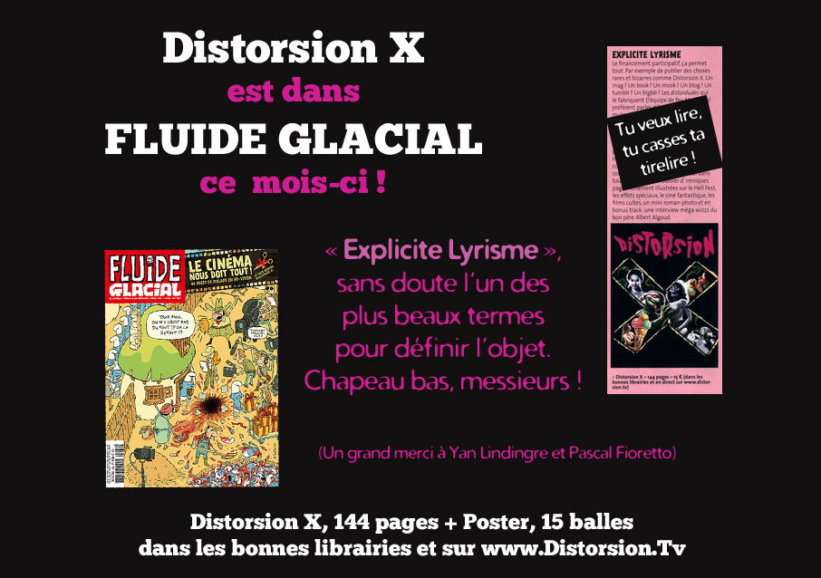 pub Disto X dans Fluide Glacial