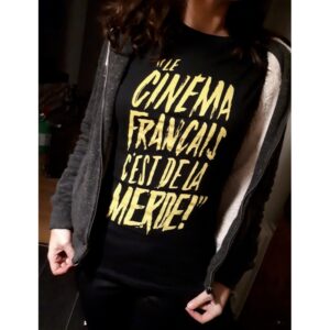 T-shirt "Merde !" noir