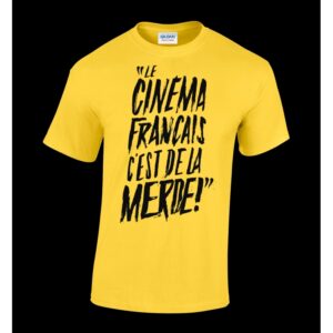 T-shirt "Merde !" jaune